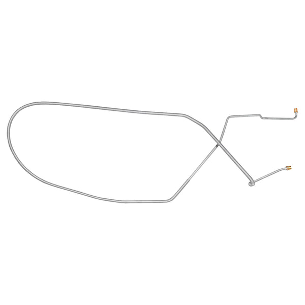 1968 Chevrolet Corvette Power Brake 1/4" F to R Brake Line 1pc, Stainless