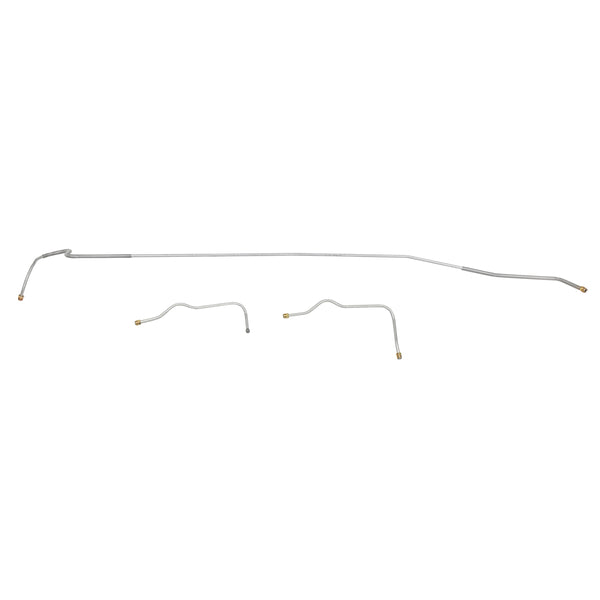 1958-60 Chevrolet Corvette 3/8" Main Fuel Lines 3pc, Stainless