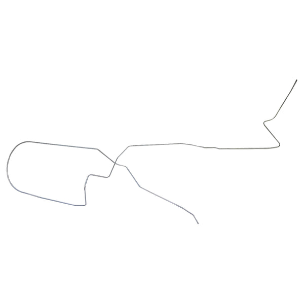 1978-82 Chevrolet Corvette 1/4" Fuel Return Line 1pc, Stainless