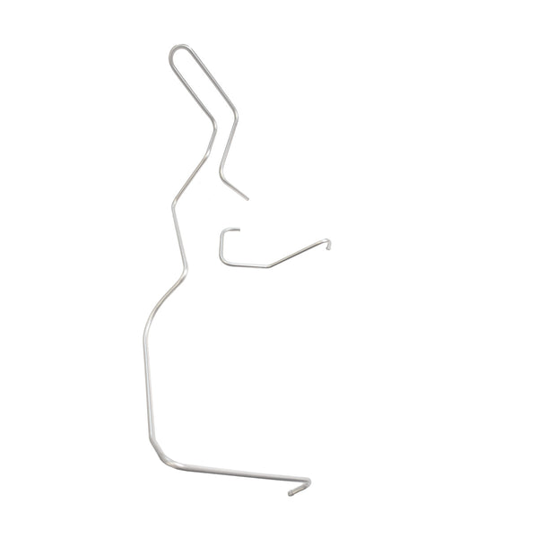 1965-66 Chrysler Newport New Yorker 300L Trunk Vent Tubes 2pc, Stainless