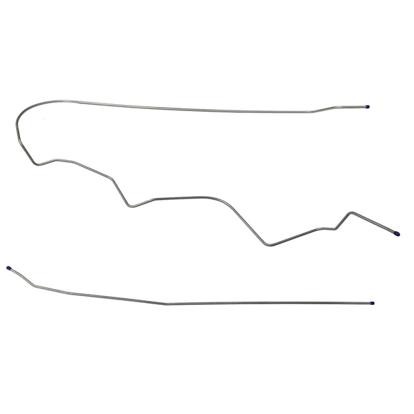 1963-64 Chrysler Newport New Yorker 300 (J/K) 122.0" WB 413CID 727 Trans Cooler Lines 2pc, Stainless