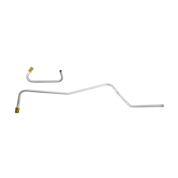 1967-72 Dodge A-Body 400/440CID 4bbl Carter ThermoQuad 5/16" Pump to Carb Lines 2pc, Stainless