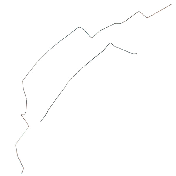 1974-76 Dodge A-Body/Dart/GT 111" WB 1/4" Fuel Vapor EMS Lines 2pc, Stainless