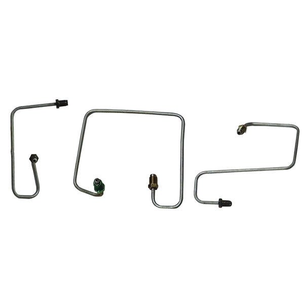1997-02 Dodge Dakota 4WD Rear Drums ABS Master to Prop Valve ABS Brake Lines 3pc Stainless