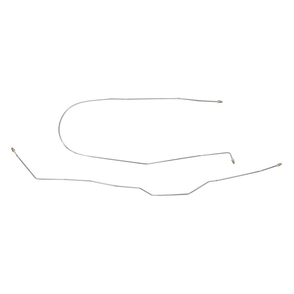 2002-03 Dodge Durango 4WD Four-Wheel Disc w/ABS 3/16" F to R Brake Lines 2pc, Stainless