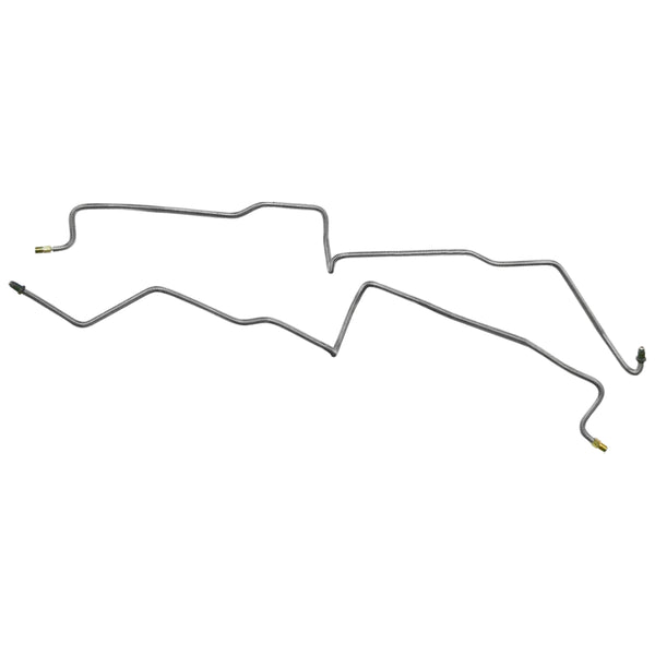 1998-02 Dodge Durango 4WD Rear Drum With ABS Rear Axle Brake Lines 2pc, Stainless
