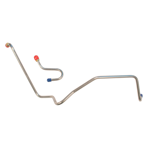 1978-79 Dodge Truck 2WD 360CID 2bbl Pump to Carb Lines 2pc, Stainless