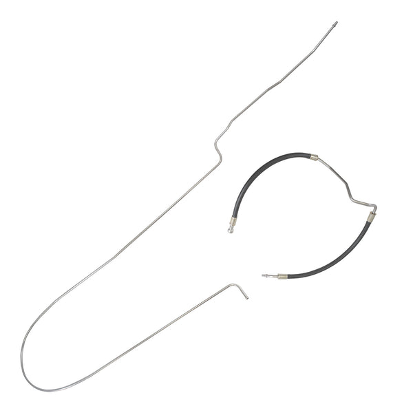 1994-99 Dodge Truck 4WD 1/2-Ton Ext. Cab Longbed Main Fuel Lines 2pc, Stainless