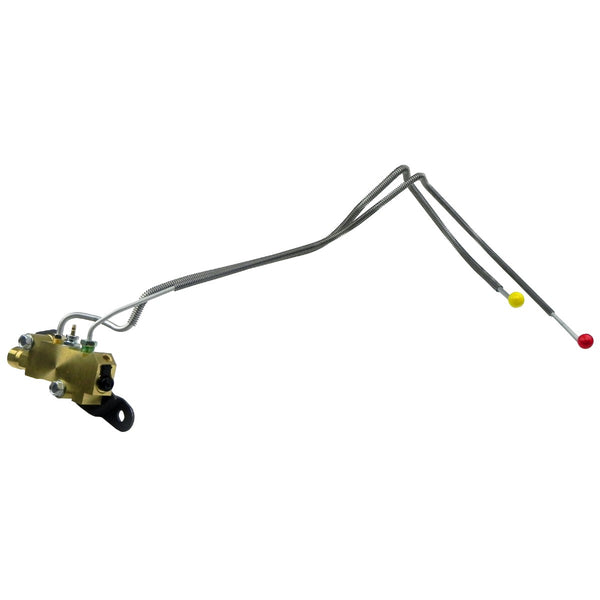 1971-1972 GM A-Body Power Disc Rear Drum Prop Valve Bracket Kit Stainless