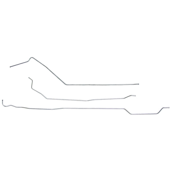 1977 Ford Bronco w/Dual Tanks 1/4" Fuel Vapor Lines 3pc, Stainless