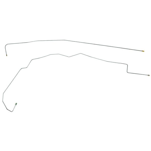 1998-01 Ford Explorer Two/Four-Door 4WD Four-Wheel Disc w/ABS 3/16" F to R Brake Lines 2pc, Stainless