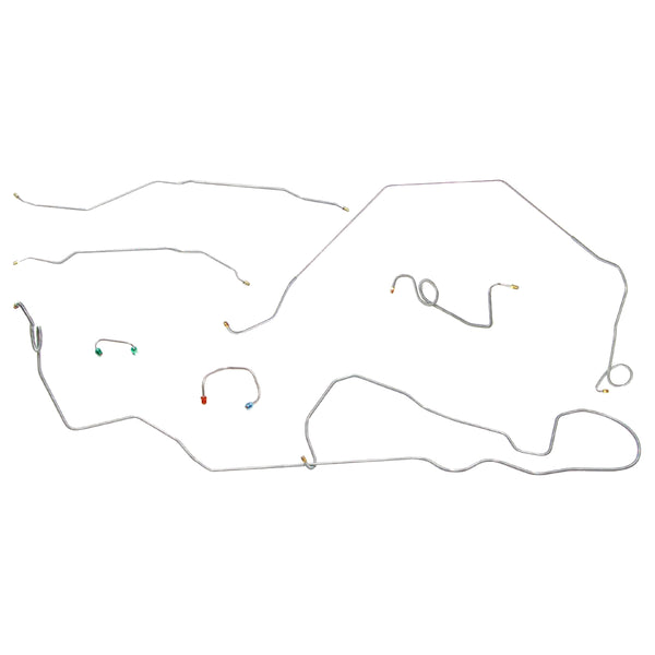 1984-85 Ford Mustang SVO Turbo Power Disc, 4 cyl, 4 Wheel Disc, Stainless