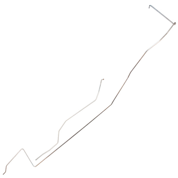 1968 Ford Mustang Cobra Jet/Shelby (w/Staggered Rear Shocks) 3/8" Main Fuel Lines 2pc, Stainless