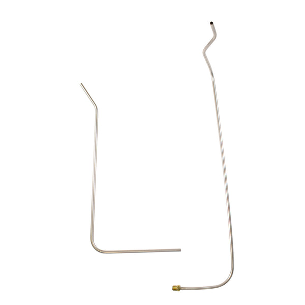 1957-58 Ford Custom/Fairlane 312CID-245HP V8 4bbl Carter/Holley Fuel Pump Vacuum Lines 2pc, Stainless