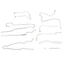 1999-03 Ford F250 350 2WD or 4WD Single or Dual Rear Axle All Cabs All Beds Four-Wheel ABS with "H", "K", or "O" Marking Power Disc Complete Brake Line Kit, Stainless