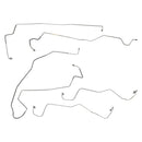 1999-03 Ford F250 F350 F450 F550 Excursion 4wd & 2wd Four-Wheel ABS with "B" Marking Front Brake Line Kit 6pc, Stainless