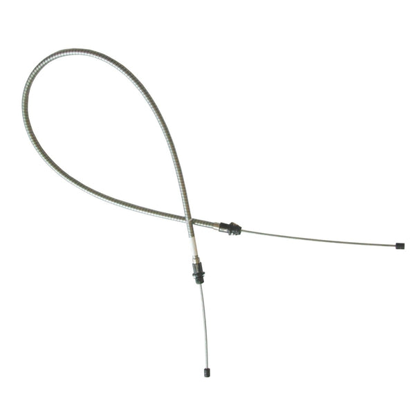 1970-74 Dodge Challenger Front Parking Brake Cable With Intermediate Cable Stainless