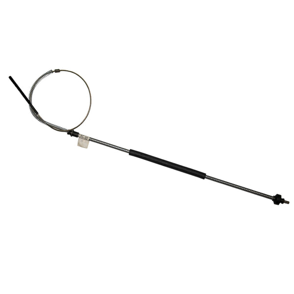 1973-77 Pontiac GTO Can Am 1973-77 Chevrolet Chevelle Front Parking Brake Cable, T-400 Trans, Stainless