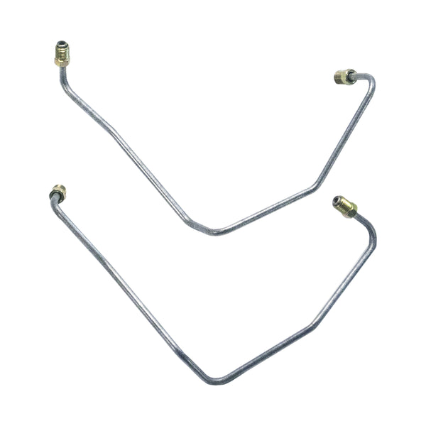 1965-67 Ford Thunderbird Disc Caliper Crossover Lines 2pc, Stainless