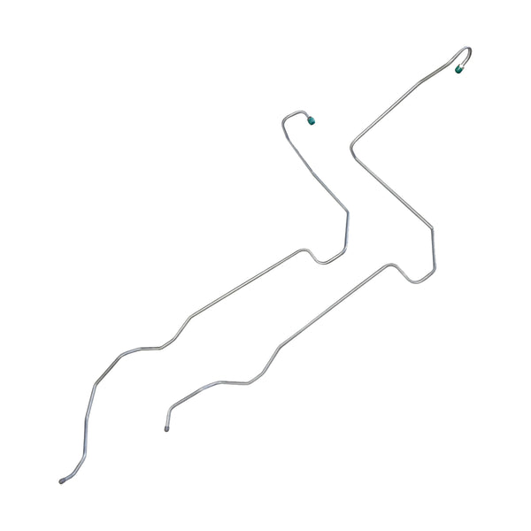 1961-63 Ford Thunderbird 390CID V8 3/8" Trans Cooler Lines 2pc, Stainless