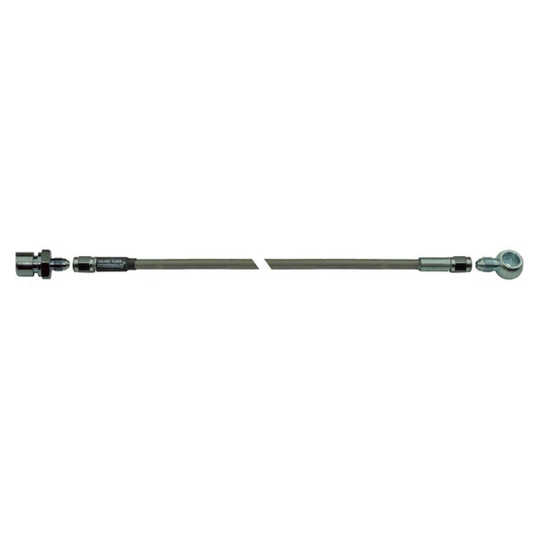 18" Stainless Braided Hose With 10mm Banjo To 3/8-24" Female