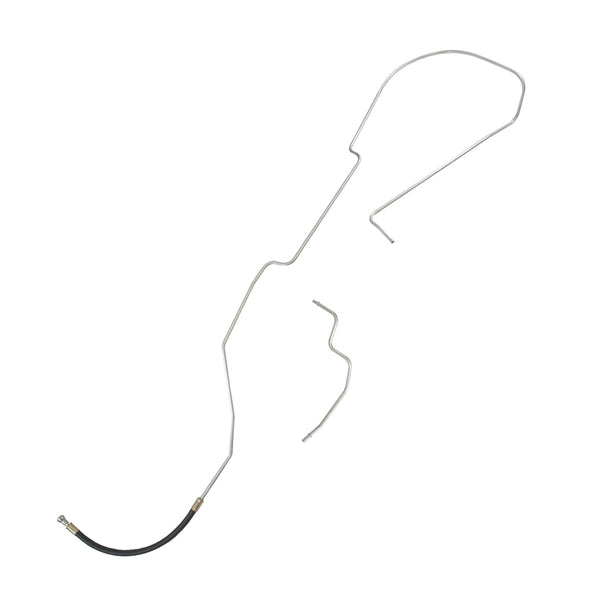 1987-92 Jeep Comanche-Truck, Return Fuel Line, 2pc Stainless Steel