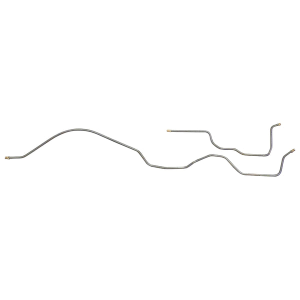 1974-91 Jeep Cherokee Wagoneer 1980-81 Jeep J10 Truck, Four Door, Rear Axle Brake Lines, 2pc Stainless