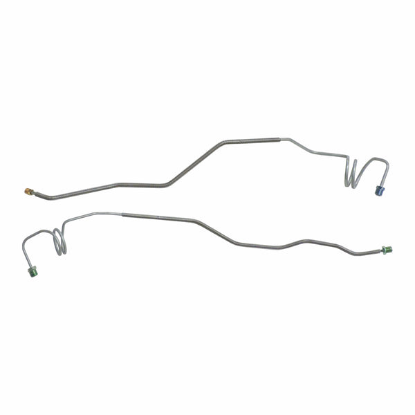 Late 1977-82 Jeep CJ5 6 & 7 1981-82 CJ8 Manual Master Cylinder Brake Lines 2pc, Stainless