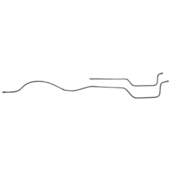 1980-81 Jeep J10, Rear Axle Lines, 2pc Stainless Steel
