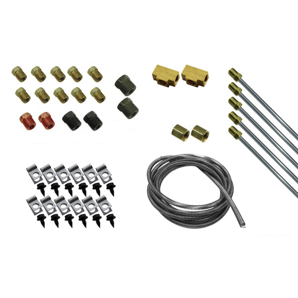 DIY Brake Plumbing Kit With Tube And Hardware OE Steel