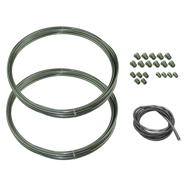 DIY Brake Plumbing Kit For 1999-2007 Chevrolet GMC Trucks With Tube And Hardware Stainless