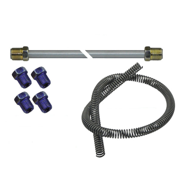 DIY Brake Plumbing Kit 1999-07 Chevrolet GMC Truck Rear Axle Line Repair Kit OE Steel