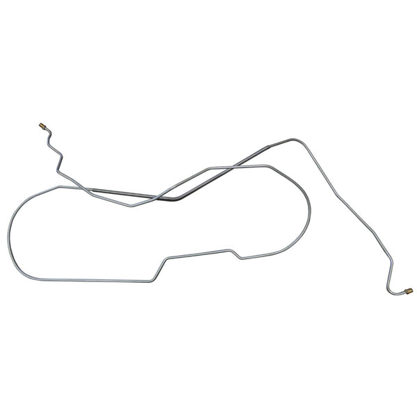 1966 Oldsmobile Cutlass 442 F85 Complete Manual Disc Conversion Brake Line Kit 7pc, Hardtop (Block in Stock Location), Stainless