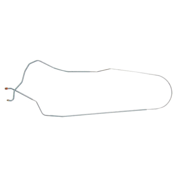 1968 GM A Body Convertible Power/Manual Disc 1/4" F to R Brake Line 1pc, Stainless