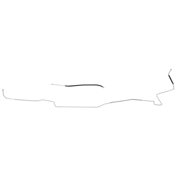 1970 Oldsmobile Cutlass 442 F85 Hardtop (PS Routing) 3/8" Main Fuel Lines 2pc, Stainless