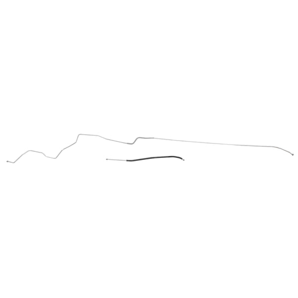 1971-72 Oldsmobile Cutlass 442 F85 Convertible (PS Routing) 3/8" Main Fuel Lines 2pc, Stainless