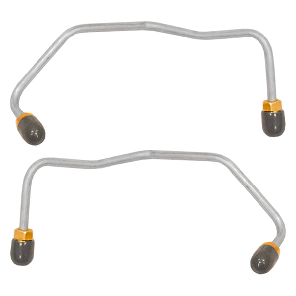1967-72 Plymouth Barracuda Valiant 3/16" Caliper Crossover Tubes 2pc, Stainless