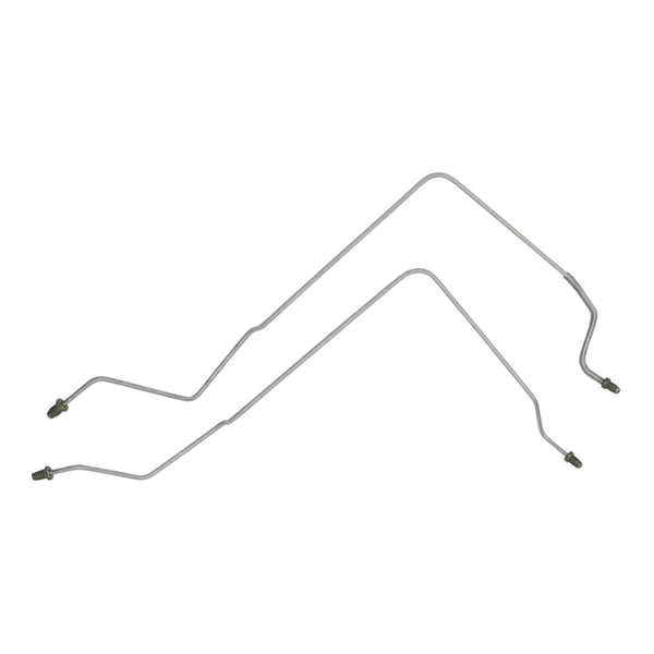 1999-05 Pontiac Grand Am SE Front Disc/Rear Drum w/ABS (Side of ABS) 3/16" M/C Brake Lines 2pc, Stainless