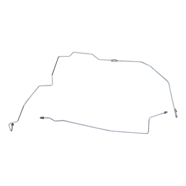 2000-05 Pontiac Grand Am GT/SE Four-Wheel Power Disc w/ABS (Top of ABS) 3/16" Right & Left Front Brake Lines 3pc, Stainless