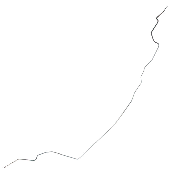 1967-68 Pontiac Catalina/Grand Prix Hardtop 3/8" Tank to Pump Main Fuel Line 1pc, Stainless