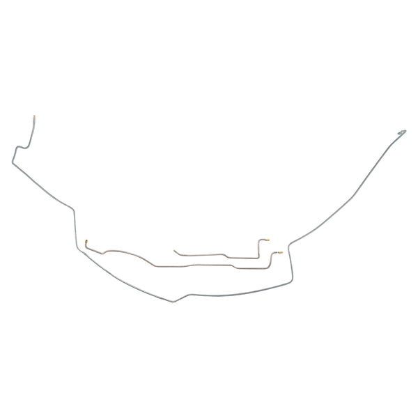 1974 Plymouth Cuda Complete Manual Drum Brake Line Kit 7pc, Stainless