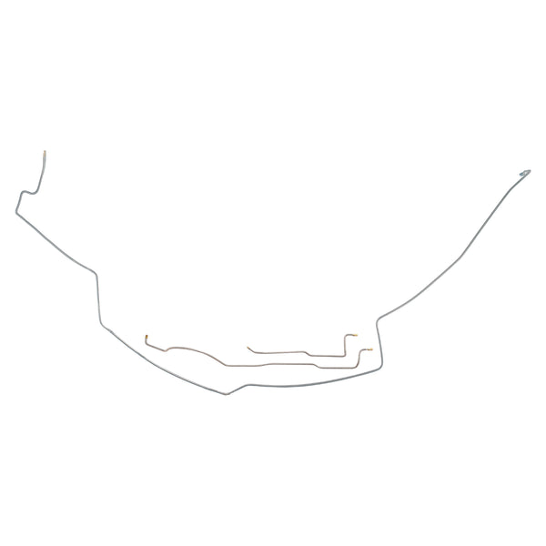 1974 Plymouth Cuda Complete Power Drum Brake Line Kit 7pc, Stainless