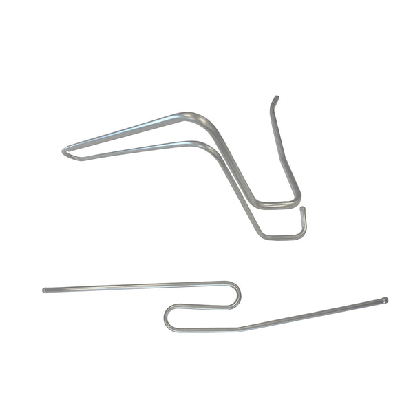 1970 Plymouth Cuda Trunk Vent Tubes 2pc, Conv, Stainless