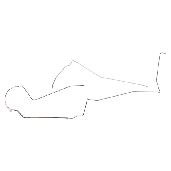 1972 Plymouth Cuda 1/4" Fuel Vapor Lines 2pc, Stainless