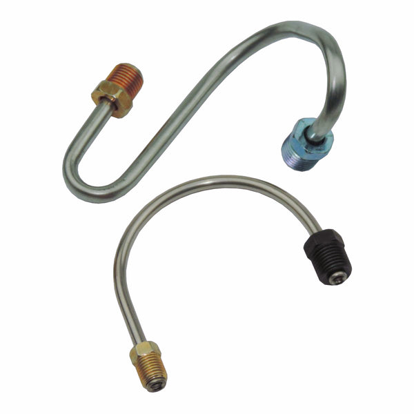 1967-69 Pontiac Firebird, Power/Manual Drum, Master Cylinder Brake Lines, 3pc Stainless