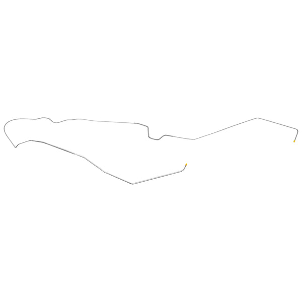 1969 Pontiac Firebird TA Tank to Pump 1/4" Fuel Return Line 1pc, Stainless