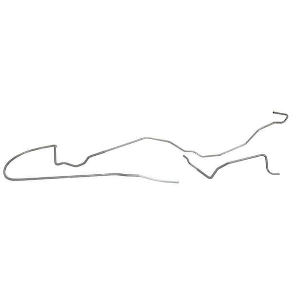 1975-77 Pontiac Firebird TA Pontiac 400CID (DS Routing) Tank to Pump 3/8" Main Fuel Lines 2pc, Stainless