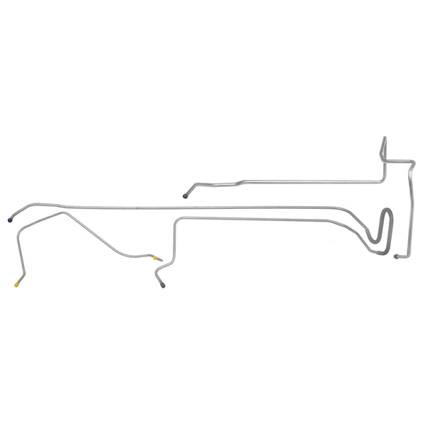 1977-78 Pontiac Firebird TA 1/4", 5/16", 3/8" Tank Vent Lines 3pc, Stainless