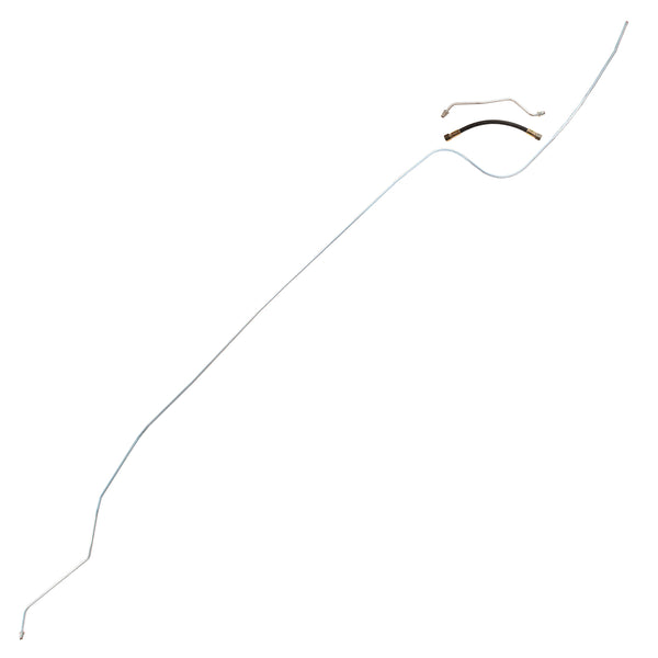 1985-87 Pontiac Firebird/TA V6/8 FI (DS Routing) Tank to Pump 5/16" Fuel Return Lines 2pc, Stainless