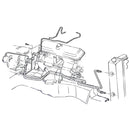 1970 Pontiac Firebird TA T350 5/16" Trans Cooler Lines 2pc, OE Steel